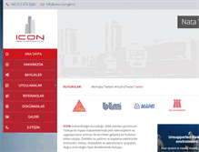 Tablet Screenshot of icon.gen.tr